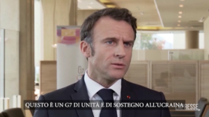 Ucraina, Macron: “È guerra di difesa nostri principi e diritto”