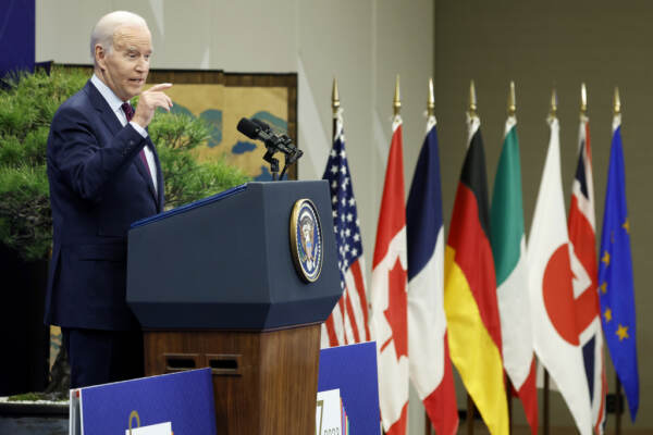 G7, Biden: “Presto disgelo tra Usa e Cina”