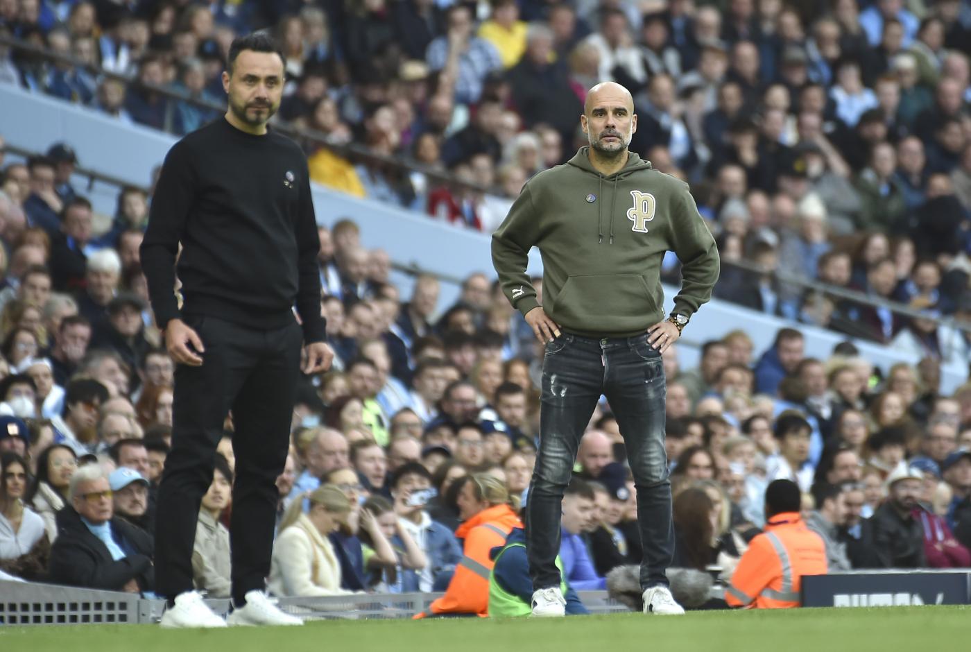 Guardiola esalta De Zerbi: “Tra i tecnici più influenti degli ultimi 20 anni”