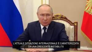 Russia, Putin: “Cresce l’instabilità, è colpa dell’Occidente”