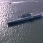 New York, parata di navi della Marina nell’Hudson