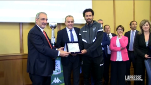 Frosinone premiato da Regione Lazio per la promozione in A