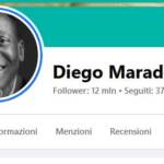 Hackerato profilo Facebook di Maradona, nella foto c’è Pelé