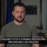 Ucraina, Zelensky: “Con F-16 daremo un forte segnale al mondo”