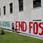 Alla Sapienza occupata Geologia: “Basta accordi con aziende responsabili crisi climatica”