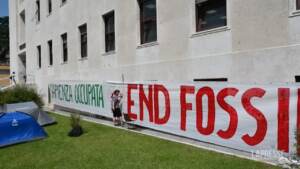 Alla Sapienza occupata Geologia: “Basta accordi con aziende responsabili crisi climatica”
