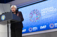 Washington, riunione annuale del FMI e della Banca mondiale