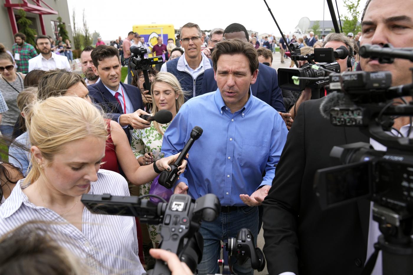 Usa, DeSantis raccoglie 8,2 milioni in 24 ore Usa, DeSantis raccoglie 8,2 milioni in 24 ore
