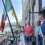 Von der Leyen a Venezia in gondola con Brugnaro
