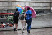 Maltempo in centro a Milano