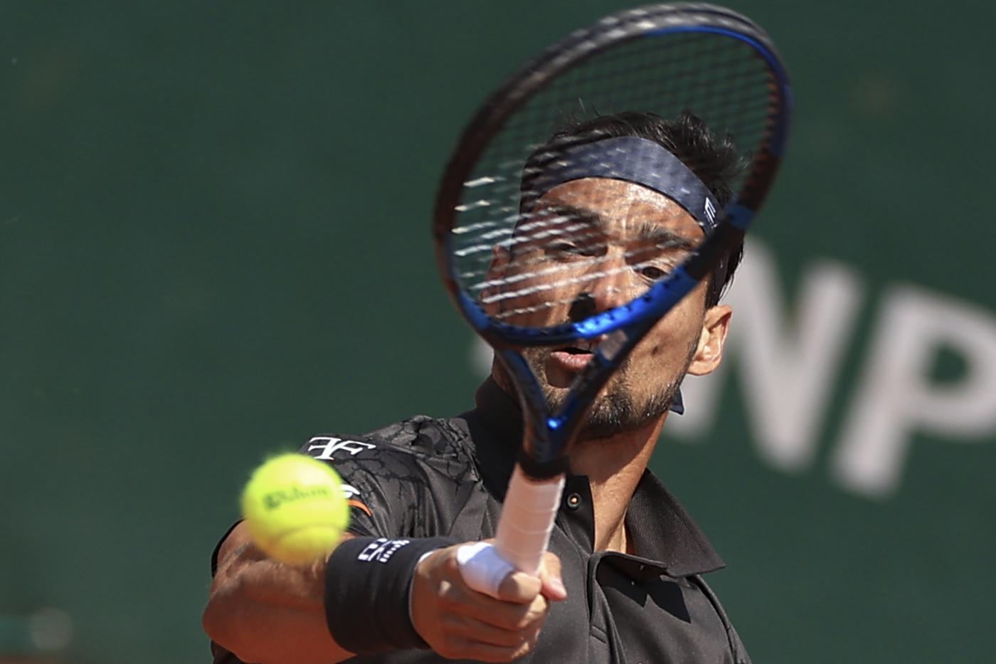 Roland Garros, impresa Fognini che batte Auger-Aliassime