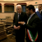 Mattarella a Lugo di Romagna, la visita al teatro Rossini