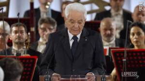 Ucraina, Mattarella: “Si cerchi pace giusta, non ai danni dell’aggredito”
