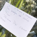 Giulia Tramontano, il biglietto dei familiari sul luogo del ritrovamento del corpo