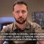 Ucraina, Zelensky: “Rifugi antiaerei devono essere aperti 24 h su 24”