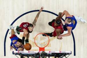 Basket, NBA Finals 2023 - Gara-1 Denver Nuggets vs Miami Heat