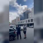 Palazzo in fiamme a Roma a Colli Aniene, ci sono feriti