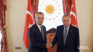 Turchia, Erdogan riceve Stoltenberg a Istanbul