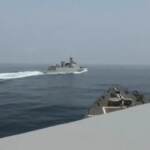 Taiwan, sfiorata collisione tra navi da guerra Usa-Cina: le immagini