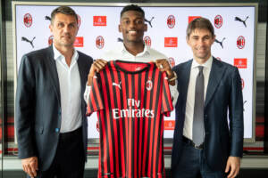 AC Milan, presentazione del nuovo giocatore Rafael Leao