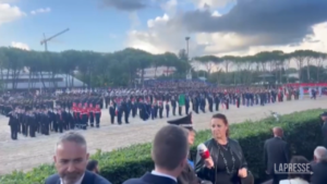 Roma, Meloni all’anniversario dell’Arma dei Carabinieri
