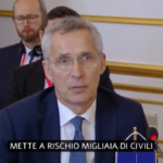 Ucraina, Stoltenberg: “Diga distrutta mette a rischio migliaia di civili”