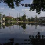 Ucraina, chiazza di petrolio da Kakhovka verso il mar Nero