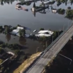 Ucraina, l’inondazione di Kherson vista dall’alto