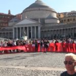 Napoli, flash mob per Giulia Tramontano
