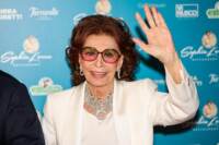 Sophia Loren al red carpet del Sophia Loren Restaurant