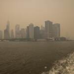 Il fumo causato dagli incendi in Canada arriva fino a New York
