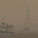 Il fumo causato dagli incendi in Canada arriva fino a New York