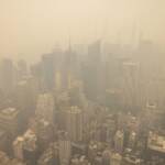 Il fumo causato dagli incendi in Canada arriva fino a New York