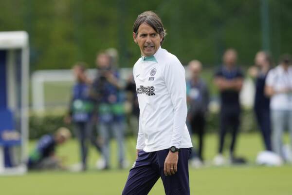 Allenamento Inter in vista della Finale di Champions League