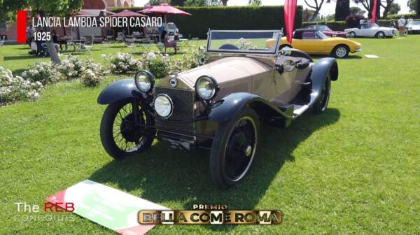 Reb Concours, una Lancia del 1925 “Bella come Roma”