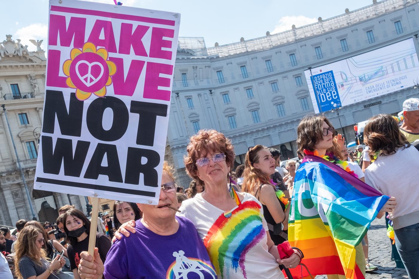 Pride, al via a Roma manifestazione 2023 al motto di ‘Queeresistenza’
