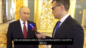 Berlusconi, il ricordo di Putin: “Era un grande amico”