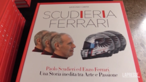 Napoli, presentato a Palazzo Reale il libro ‘Scudieria Ferrari. Paolo Scudieri ed Enzo Ferrari. Una storia inedita tra Arte e Passione’