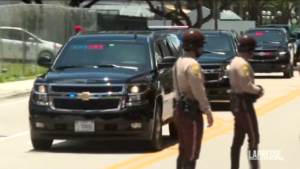 Usa, Trump arriva al tribunale di Miami