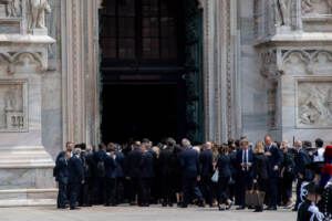 Funerali di Stato per Silvio Berlusconi nel Duomo di Milano