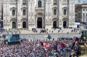 Milano, Silvio Berlusconi, funerali di Stato in Duomo