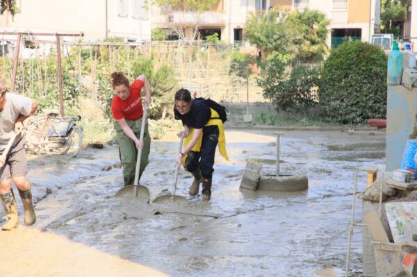 Maltempo Emilia Romagna - Danni alluvione città di Faenza