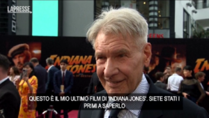 Cinema, Harrison Ford conferma il suo addio a Indiana Jones