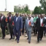 Ucraina, i leader africani in visita a Bucha