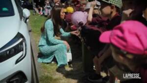 La principessa Kate visita il ‘Centro per la Prima Infanzia’ a Nuneaton