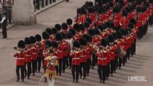 Regno Unito, primo Trooping the Colour per Carlo III