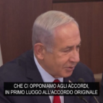 Israele, Netanyahu: “Ci opponiamo all’accordo sul nucleare iraniano”
