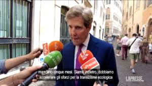 Clima, Kerry: “Governo italiano attento ma serve accelerare”