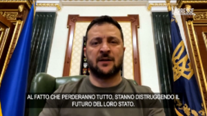 Ucraina, Zelensky: “La Russia perderà i territori occupati”