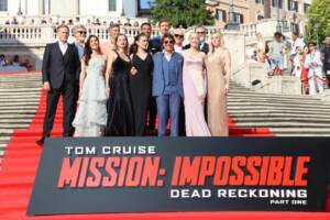 Red carpet a Roma del film Mission Impossible - Dead Reckoning